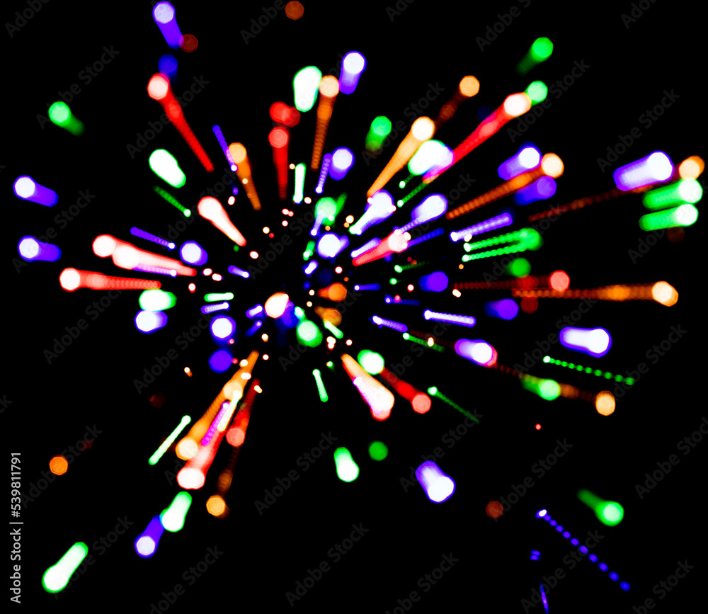 Background with colorful abstract lights. Background with colorful abstract lights.