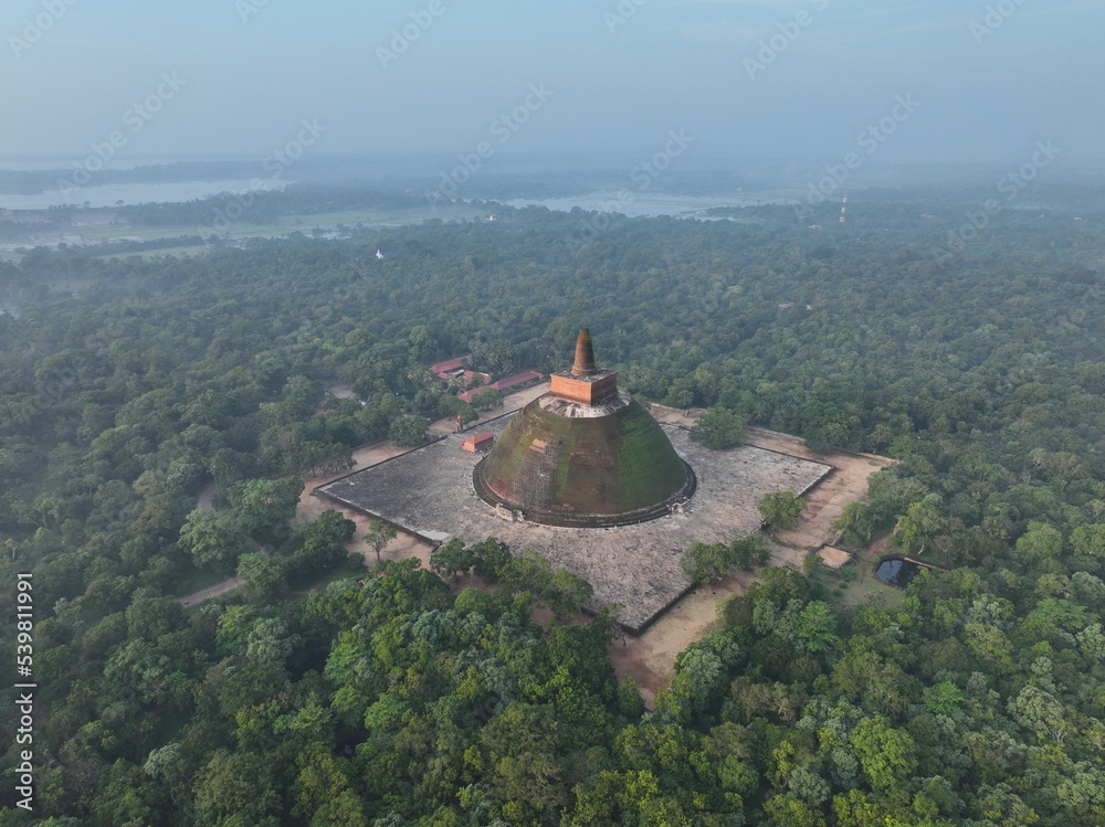 Stupa, Anuradhapura, Sri Lanka