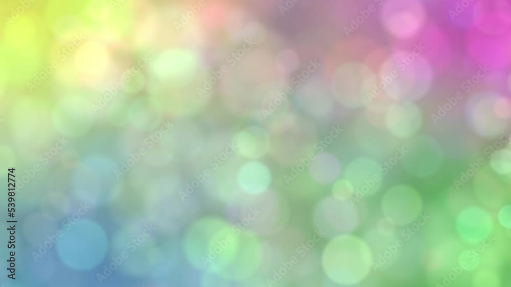 Colorful blurred circle bokeh looped motion background. Colorful blurred circle bokeh looped motion background.