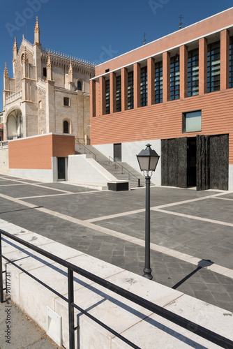 Church of San Jerónimo el Real and the Cube of Moneo. Prado Museum. Madrid photo