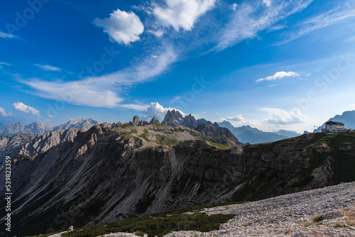 Obraz na płótnie panorama góry dolomity lato w salonie