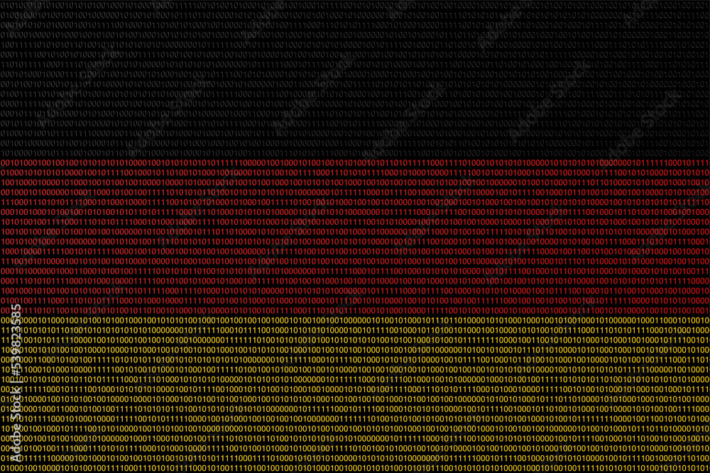 matrix binary code of zeros and ones in germany flag colors. Concept of computer modern technology and cyberspace matrix binary code of zeros and ones in germany flag colors. Concept of computer modern technology and cyberspace