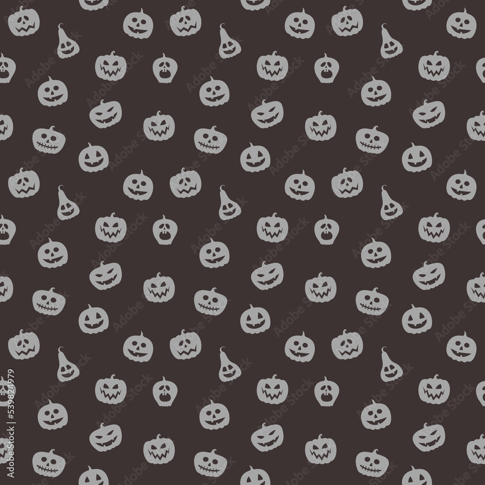 Halloween pattern with funny pumpkin lanterns. Vector Halloween pattern with funny pumpkin lanterns. Vector