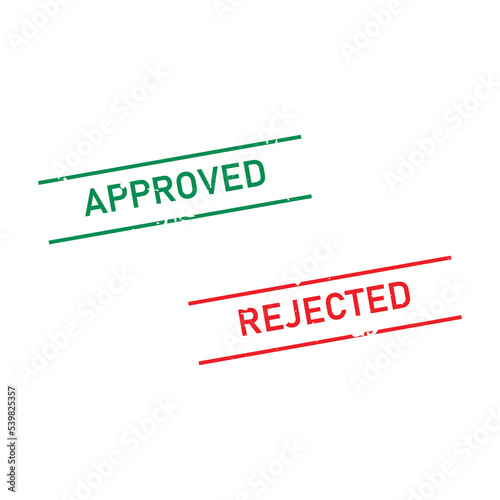 approved verified accepted custom iso verified passed failed organic original and rejected rubber stamp on a white background