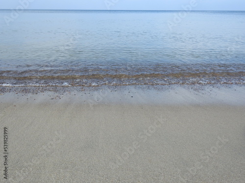 sand and water