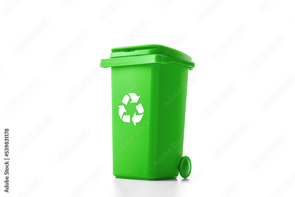 Trash recycle. Bin container for disposal garbage waste and save Trash recycle. Bin container for disposal garbage waste and save