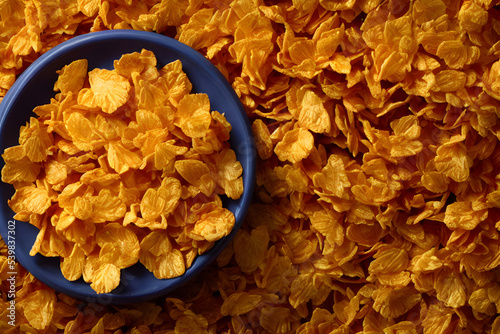 Cuadro en lienzo cornflakes, a light food item for breakfast, good for dieters