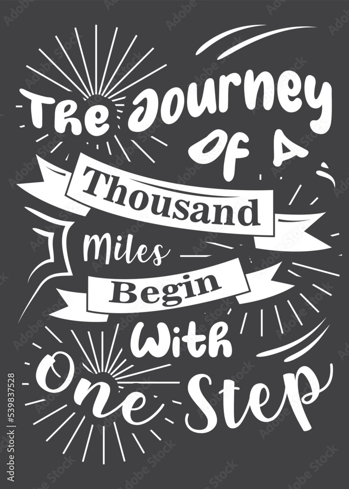 Obraz premium thousand miles