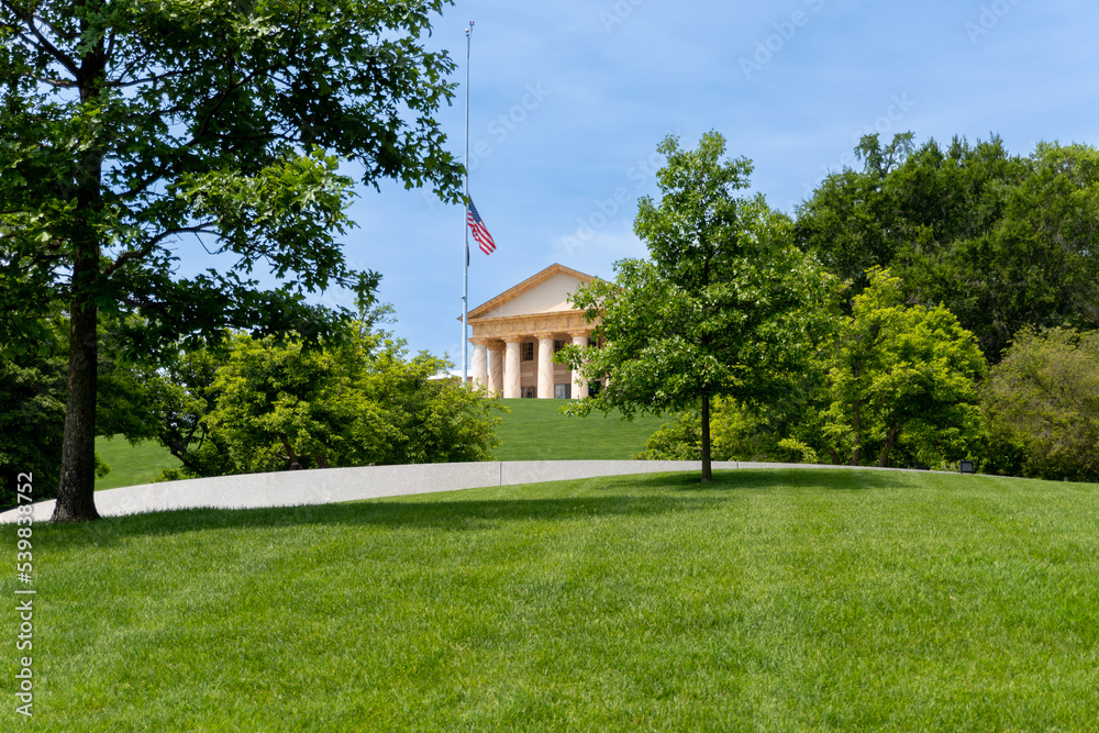 Washington D.C. American robin at Arlington National Cemetery