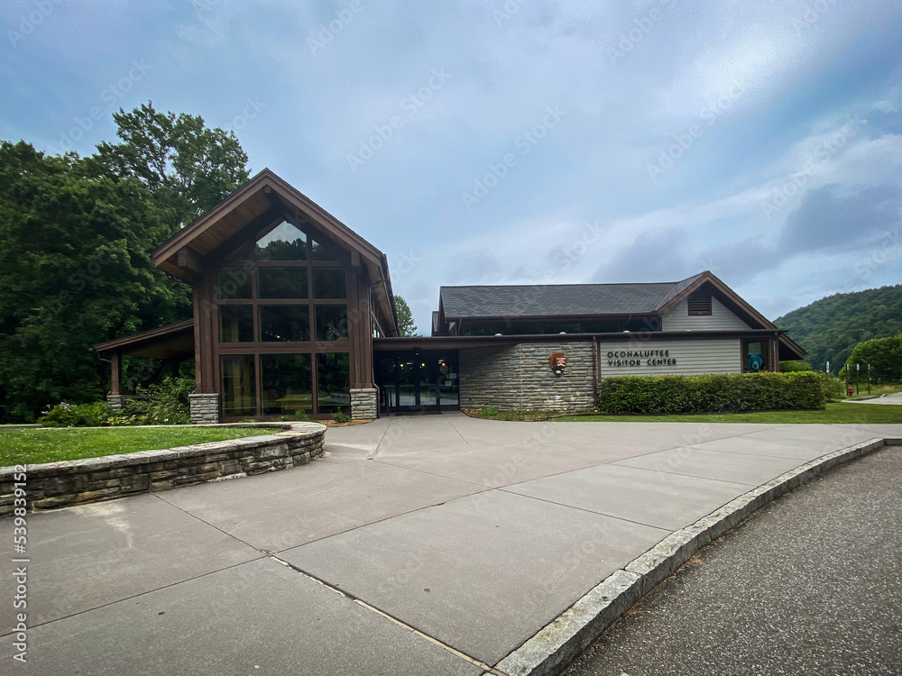 Oconaluftee Visitor Center gateway to Great Smoky Mountains National