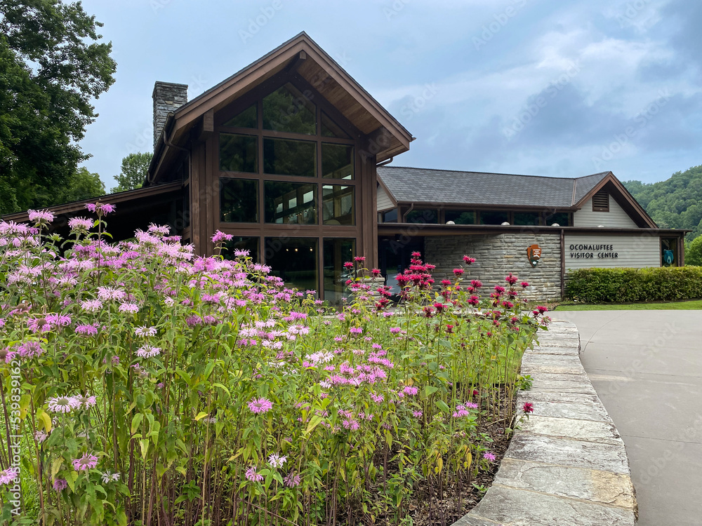 Oconaluftee Visitor Center gateway to Great Smoky Mountains National