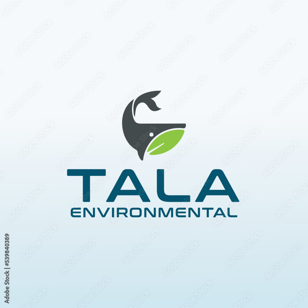 Fototapeta premium Marine Environmental vector logo design