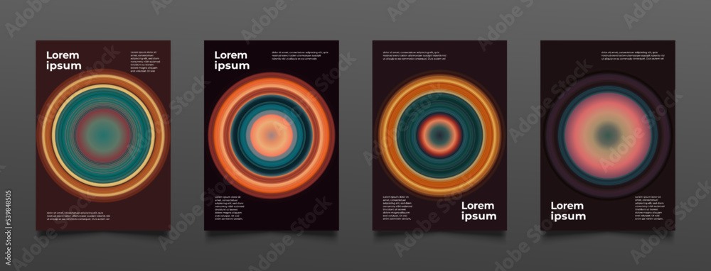 Abstract gradients circle backgrounds cover design set for flyers, brochures, posters, cards, web, banners, app, catalogs, notebooks Abstract gradients circle backgrounds cover design set for flyers, brochures, posters, cards, web, banners, app, catalogs, notebooks