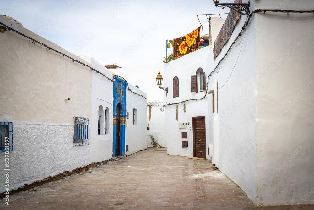 walled city, kasbah of the udayas, rabat, morocco, north africa, medina