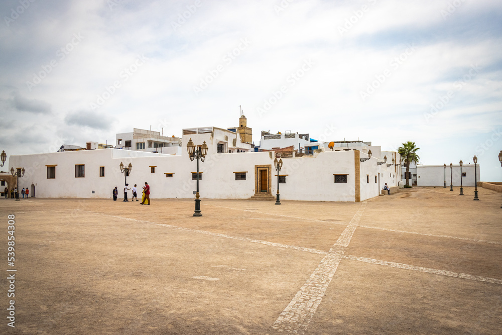 kasbah of the udayas, rabat, morocco, north africa kasbah of the udayas, rabat, morocco, north africa