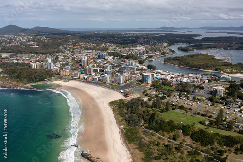 The northern New South Wales coastal town of Forster.
