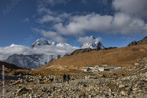 Lobuche, Everest Base Camp Trek, Nepal. photo