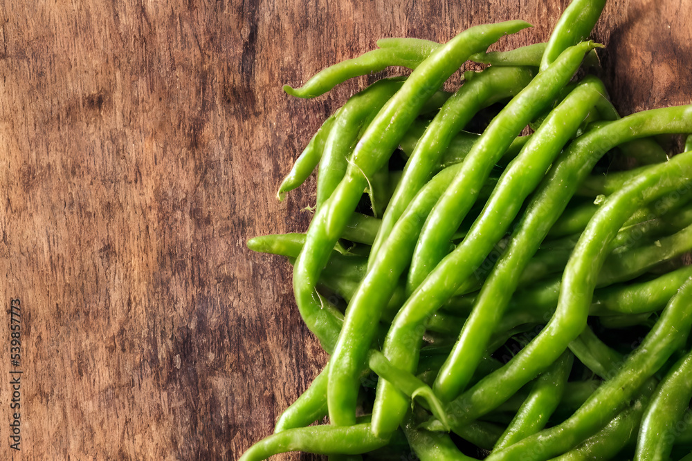 green beans, a healthy vegetable food, freshly harvested, farm produce green beans, a healthy vegetable food, freshly harvested, farm produce