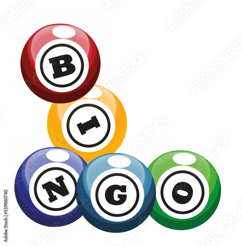 Illustracion Bingo Publicidad