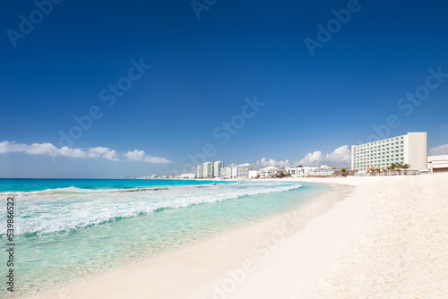 Caribbean sandy beach