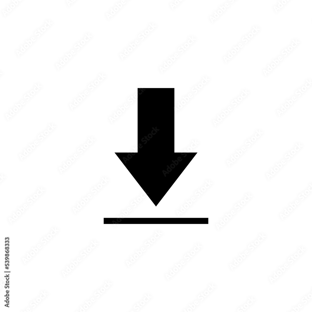 Download icon vector illustration. Download sign and symbol Download icon vector illustration. Download sign and symbol