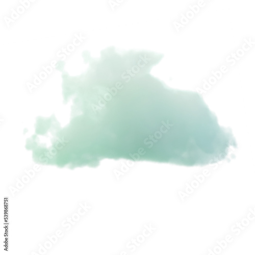 3d clouds esthetic realistic. Nature sky weather symbols rain, meteorology, weather elements illustration