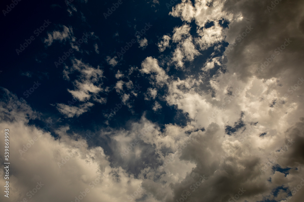 Fototapeta premium blue sky with clouds