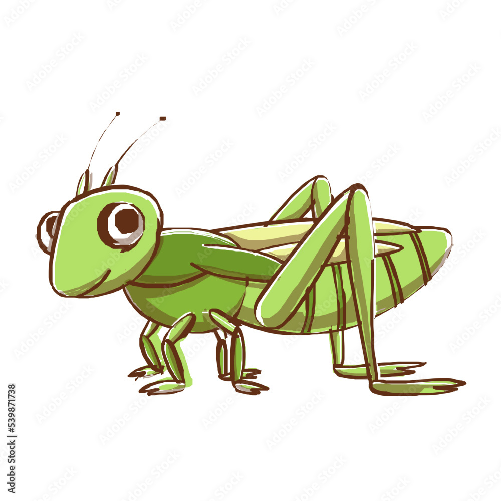 grasshopper insect cartoon grasshopper insect cartoon