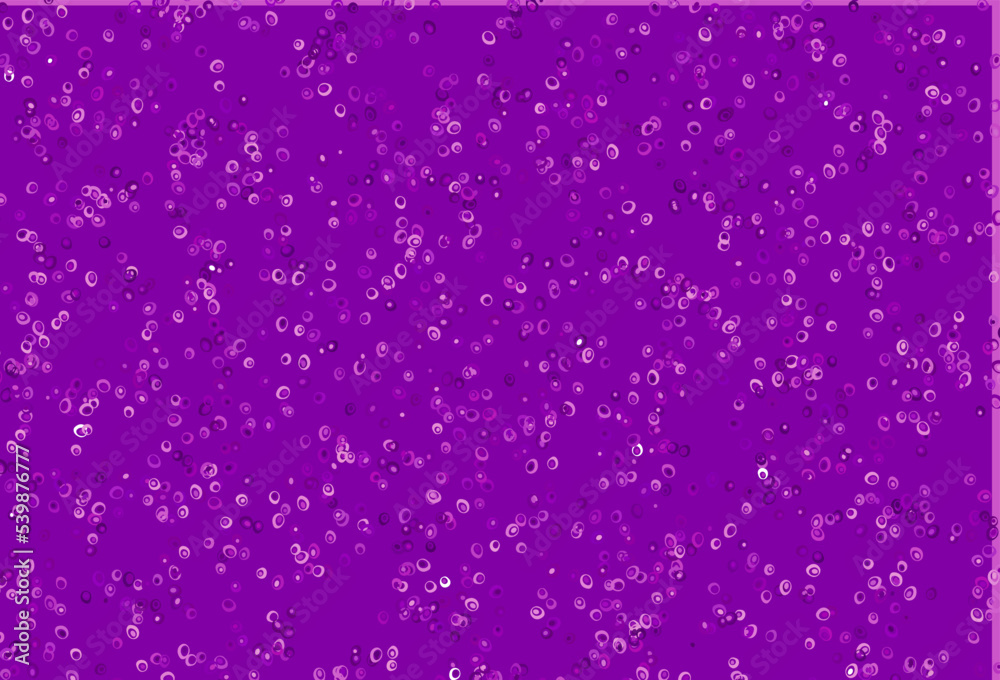 Light Purple vector texture with disks. Light Purple vector texture with disks.
