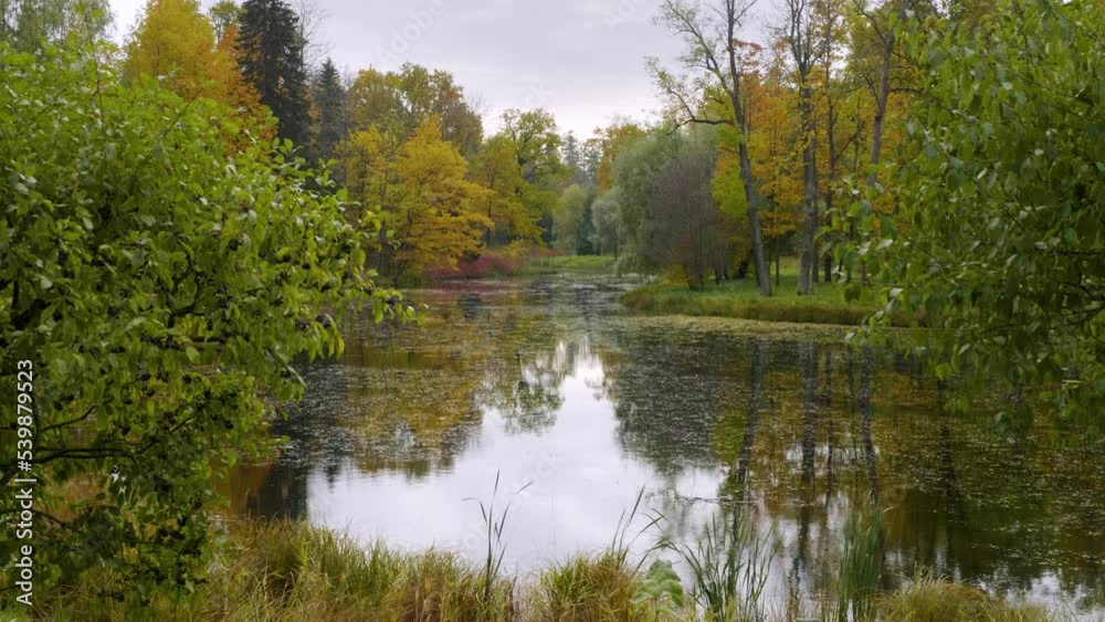 Alexander Park (Tsarskoye Selo). Lansky Pond. Alexander Park (Tsarskoye Selo). Lansky Pond.