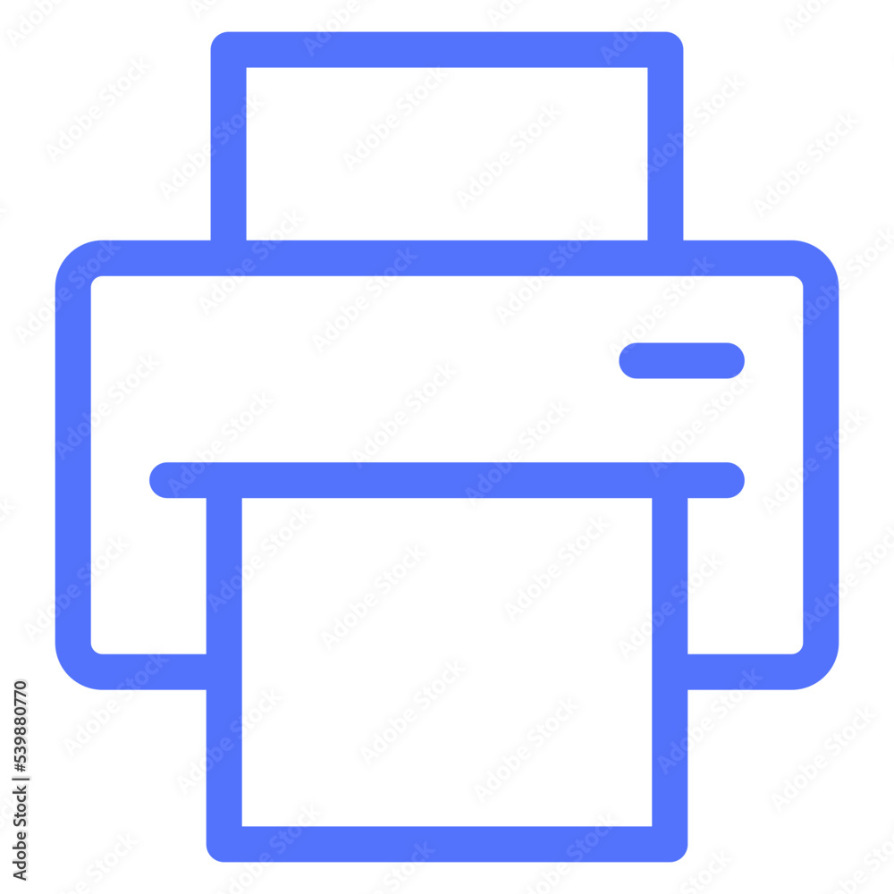 office photo copy print printer printing line icon office photo copy print printer printing line icon
