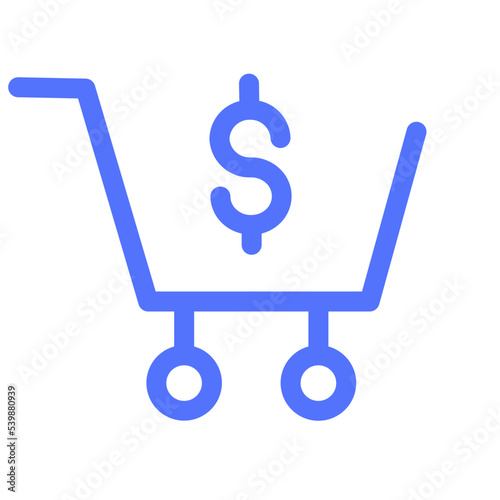 payment shopping ecommerce checkout cart line icon