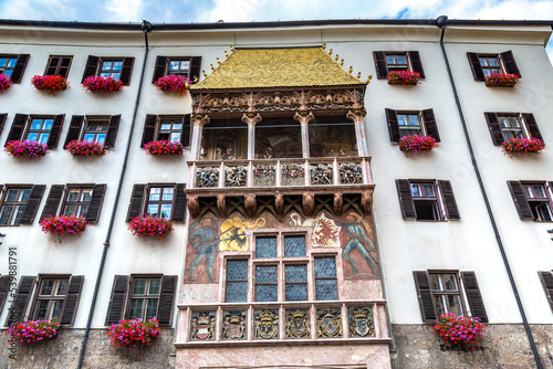 Goldenes dachl in Innsbruck photo