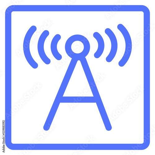 access point internet network wifi line icon