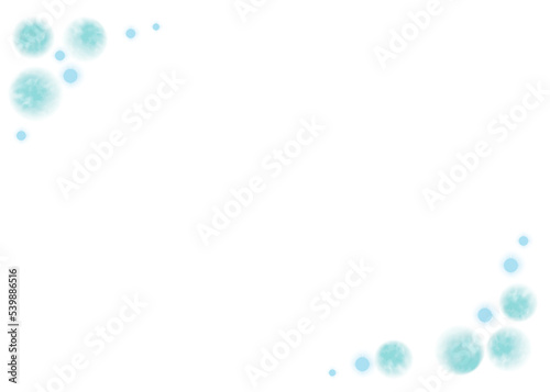 水彩風水玉背景