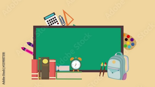 Back to school, stationaries and school essentials