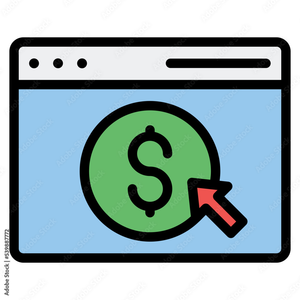 Pay Per Click Icon Pay Per Click Icon