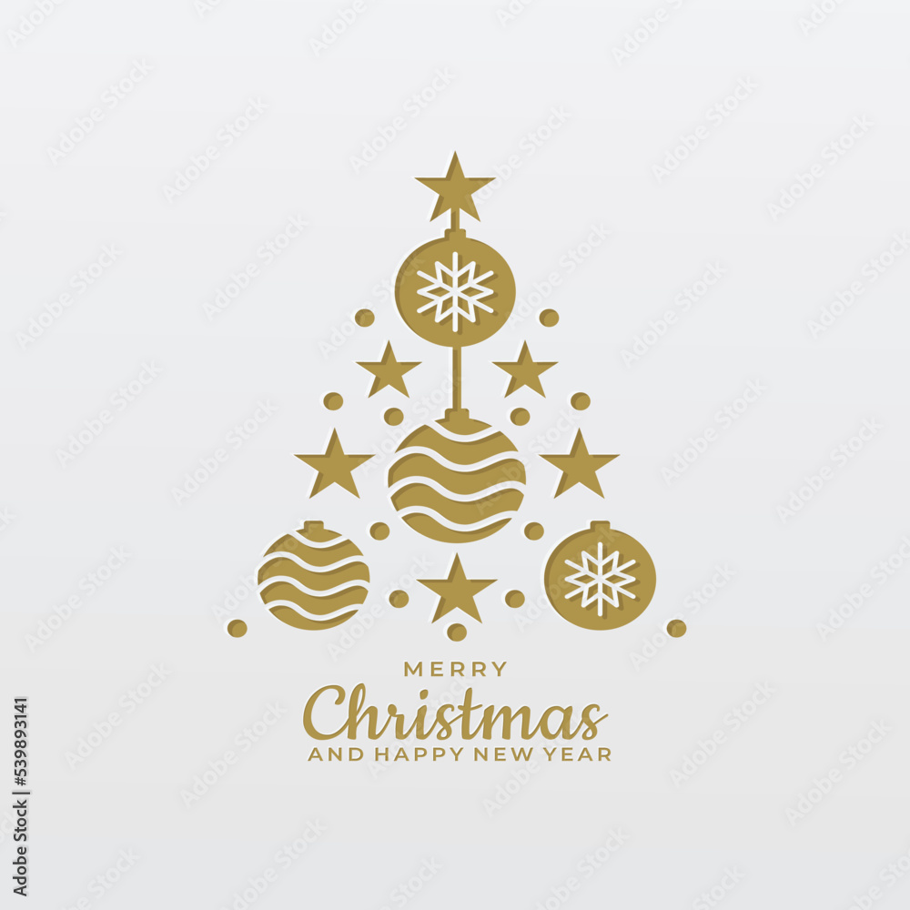 Christmas tree background design vector happy new year Christmas tree background design vector happy new year