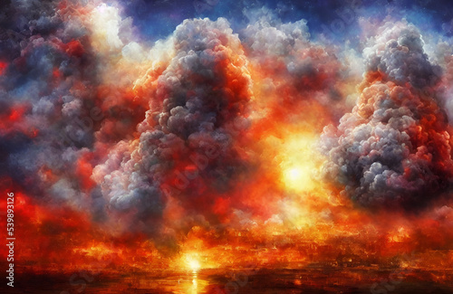 Percussive Concussive War Explosions