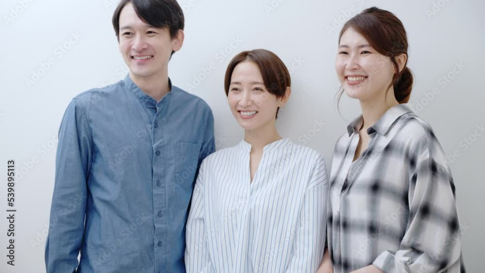 ミドル・友達・笑顔 ミドル・友達・笑顔