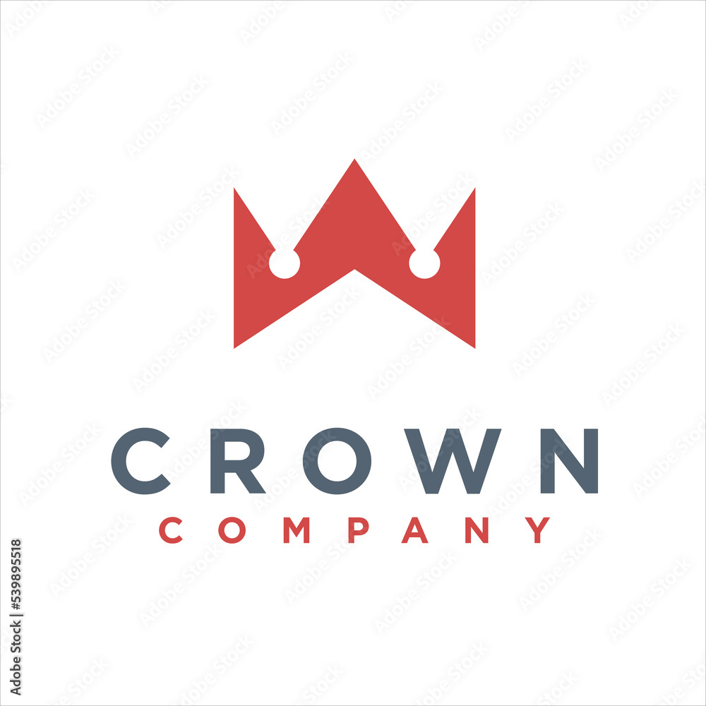 crown, king, Queen logo design crown, king, Queen logo design