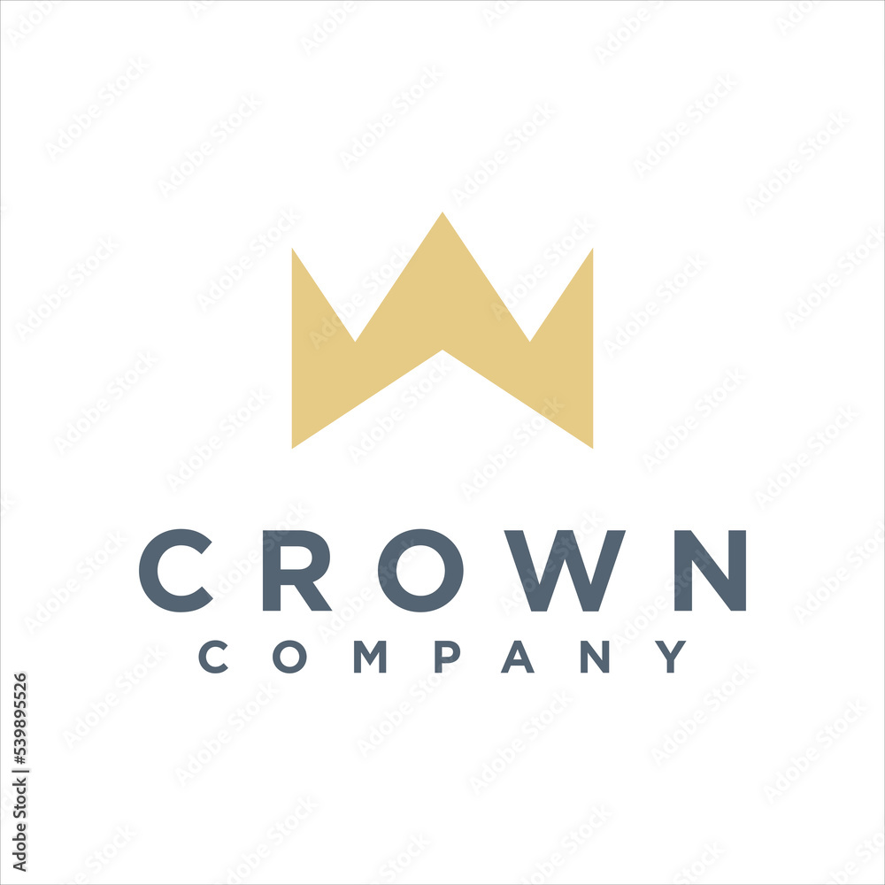 crown, king, Queen logo design crown, king, Queen logo design