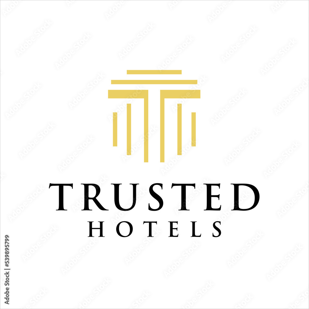 letter T luxury logo inspiration letter T luxury logo inspiration