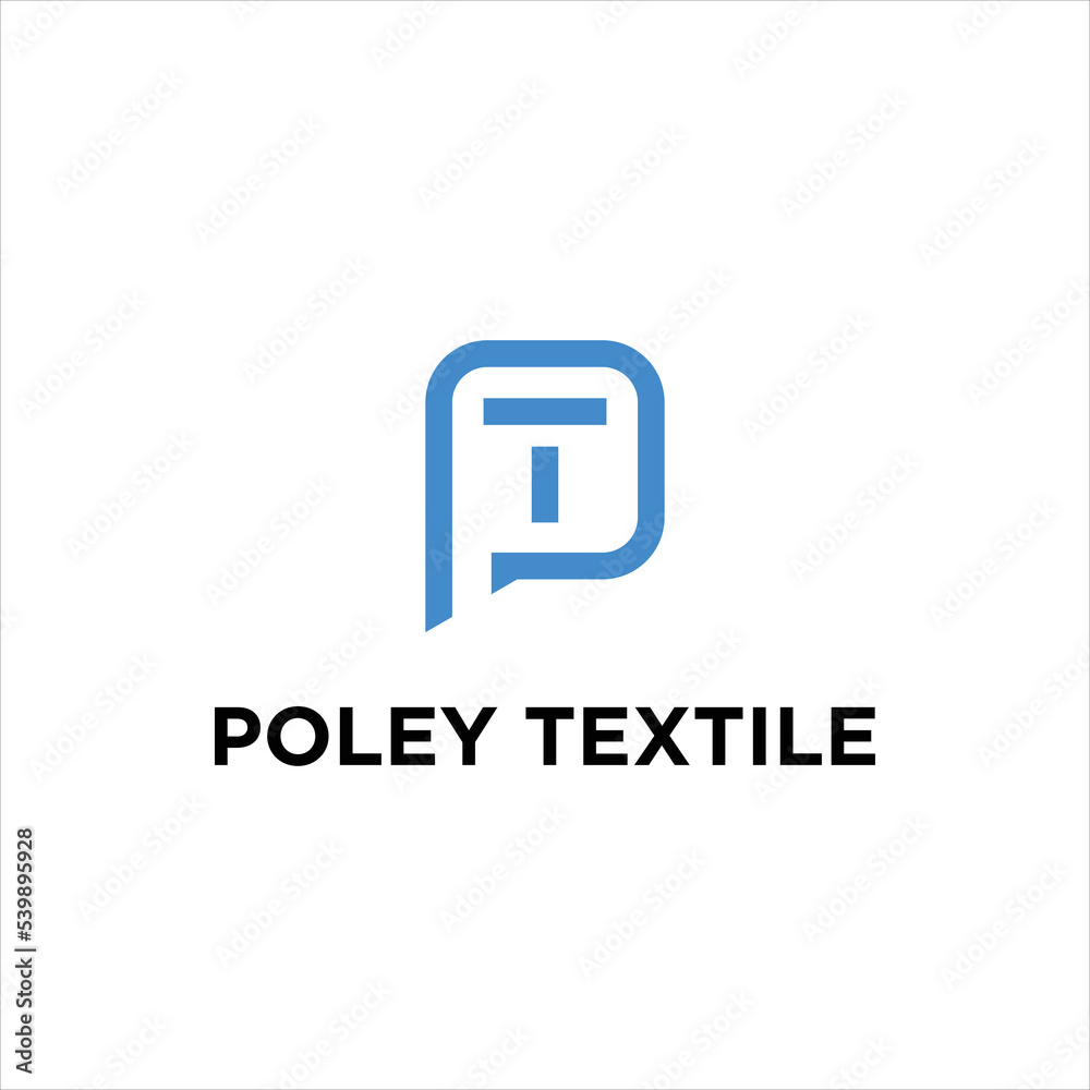 Letter PT Logo Design Template Letter PT Logo Design Template