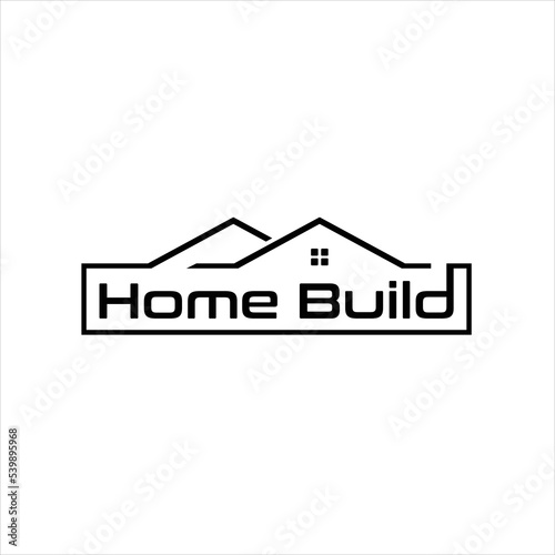 Home Building Logo Design Template