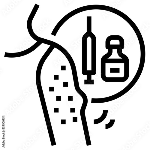 vaccine side effects icon
