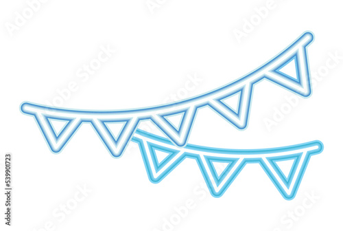 party neon garland