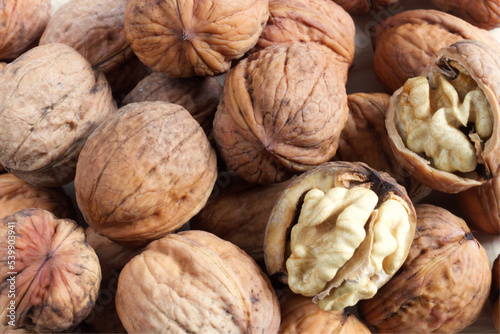 walnuts close-up