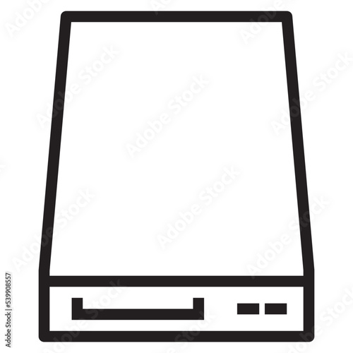 SSD outline style icon