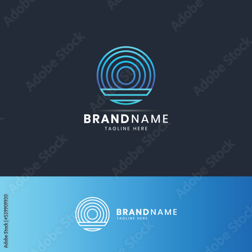 Abstract Vector Logo Icon Concept. Logotype Template For Branding And Corporate Design